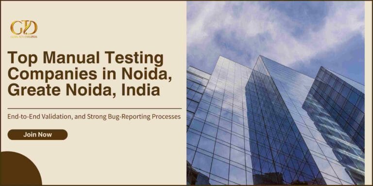Feature image to show list of manual testing companies noida