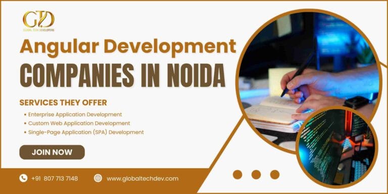 hero image for Angular development companies in noida blog
