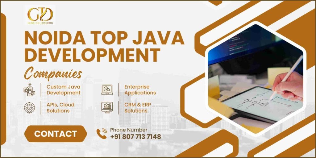 Feature image for Java development companies in noida blog